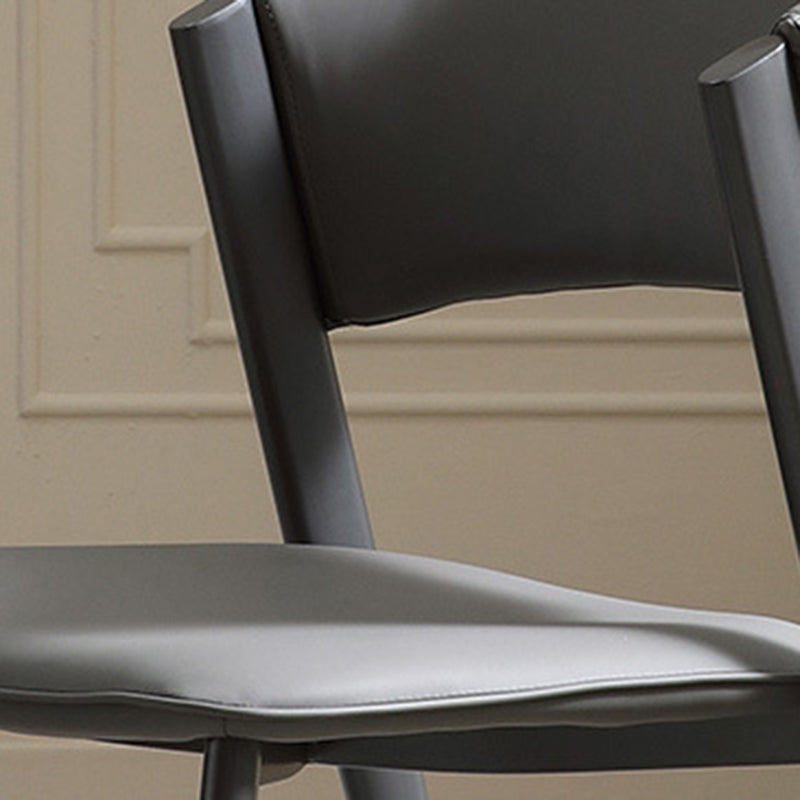 Contemporary Kitchen Dining Chairs Open Back Dining Side Chair Clearhalo 'Dining Chairs' 'Dining Tables & Seating' 'dining_chair' 'furn' 'furn_dining_chair' 'Furniture' 'Kitchen & Dining Furniture' 6593736