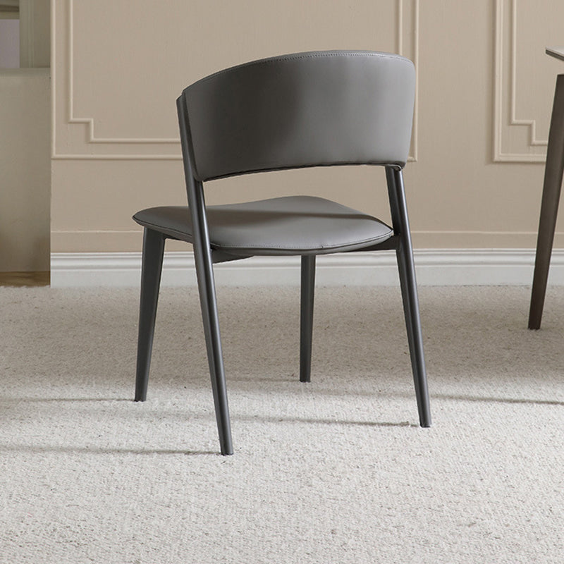 Contemporary Kitchen Dining Chairs Open Back Dining Side Chair Clearhalo 'Dining Chairs' 'Dining Tables & Seating' 'dining_chair' 'furn' 'furn_dining_chair' 'Furniture' 'Kitchen & Dining Furniture' 6593739