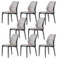 Industrial Dining Room Side Chair Metal Legs Wingback Chairs