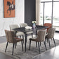 Faux Leather Kitchen Dining Side Chairs Wingback Side Chairs
