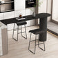 Leather Bar Stool Modern Backless Counter Stool for Home Use