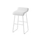Leather Bar Stool Modern Backless Counter Stool for Home Use
