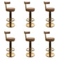 Leather Bar Stool Adjustable Height Counter Stool for Bristol Khaki 6 Piece Set Clearhalo 'Bar Furniture' 'Bar Stools' 'bar_stools' 'furn' 'furn_bar_stools' 'Furniture' 'Kitchen & Dining Furniture' 6594275