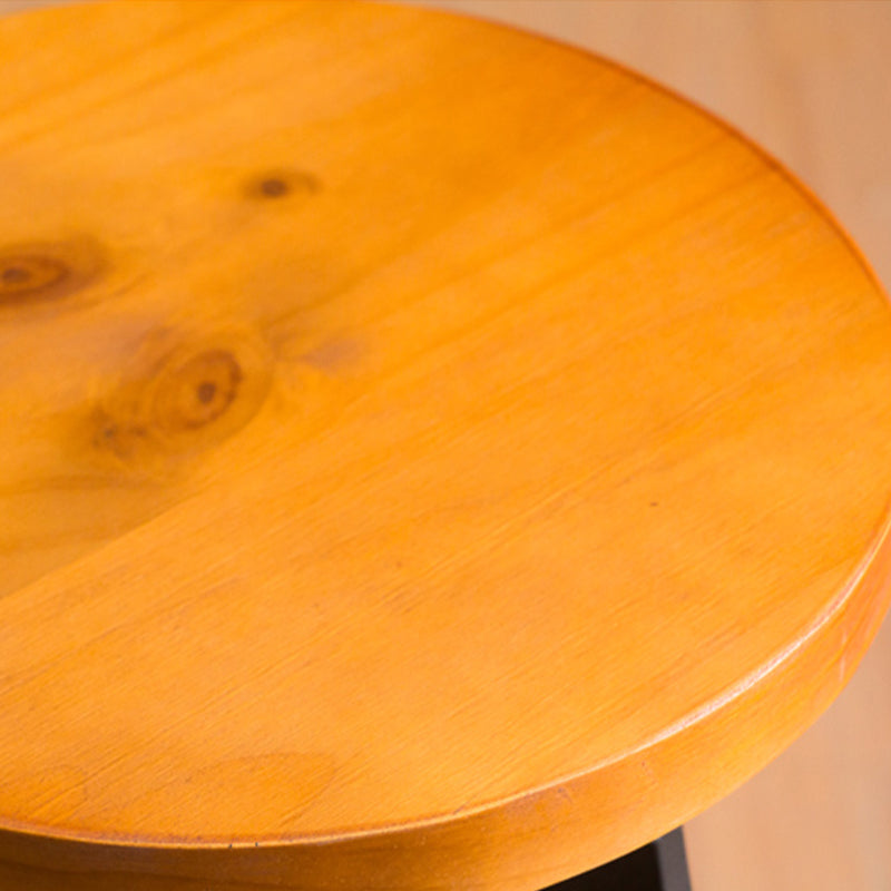 Industrial Elevatable Backless Counter Stool Iron Bar Stool with Pedal for Bar Clearhalo 'Bar Furniture' 'Bar Stools' 'bar_stools' 'furn' 'furn_bar_stools' 'Furniture' 'Kitchen & Dining Furniture' 6594293