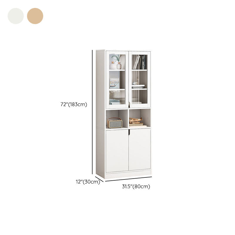 Archivo de archivos modernos Archivo de madera vertical para la oficina en casa