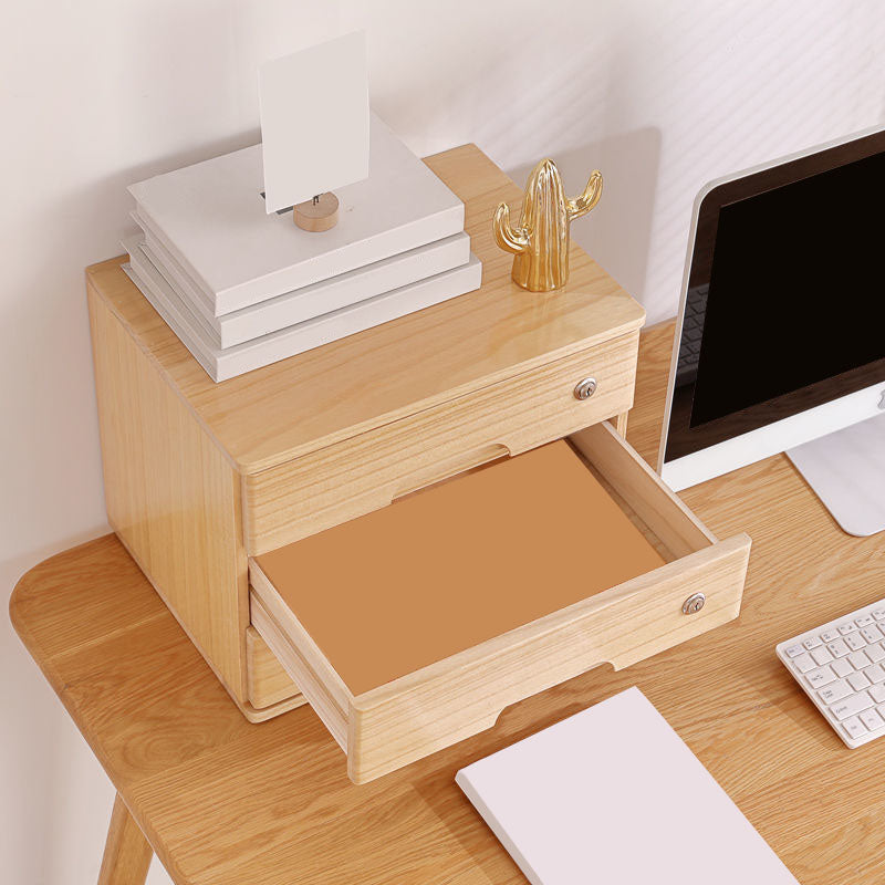 Gabinete industrial Cajones de bloqueo de madera sólida Archivo