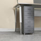 Contemporary File Cabinets Metal Frame File Pedestal with Key Lock