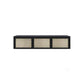 Scandinavian TV Media Stand Wooden TV Console for Living Room 53.9"L x 13.8"W x 11.8"H Black Clearhalo 'furn' 'furn_tv_stands_entertainment_centers' 'Furniture' 'Living Room Furniture' 'TV Stands & Entertainment Centers' 'TV Stands & Media Storage Furniture' 'tv_stands_entertainment_centers' 6598067