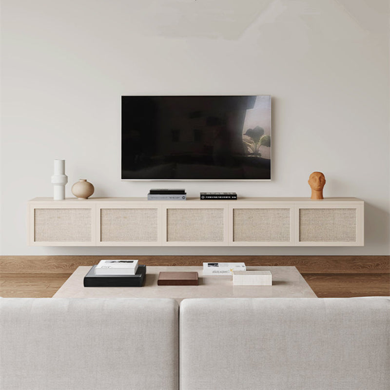 Scandinavian Wood TV Stand Console Wall-mounted TV Media Stand for Living Room Clearhalo 'furn' 'furn_tv_stands_entertainment_centers' 'Furniture' 'Living Room Furniture' 'TV Stands & Entertainment Centers' 'TV Stands & Media Storage Furniture' 'tv_stands_entertainment_centers' 6598103