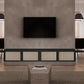 Scandinavian Wood TV Stand Console Wall-mounted TV Media Stand for Living Room Clearhalo 'furn' 'furn_tv_stands_entertainment_centers' 'Furniture' 'Living Room Furniture' 'TV Stands & Entertainment Centers' 'TV Stands & Media Storage Furniture' 'tv_stands_entertainment_centers' 6598107