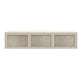 Scandinavian Wood TV Stand Console Wall-mounted TV Media Stand for Living Room 53.9"L x 13.8"W x 11.8"H Beige Clearhalo 'furn' 'furn_tv_stands_entertainment_centers' 'Furniture' 'Living Room Furniture' 'TV Stands & Entertainment Centers' 'TV Stands & Media Storage Furniture' 'tv_stands_entertainment_centers' 6598109