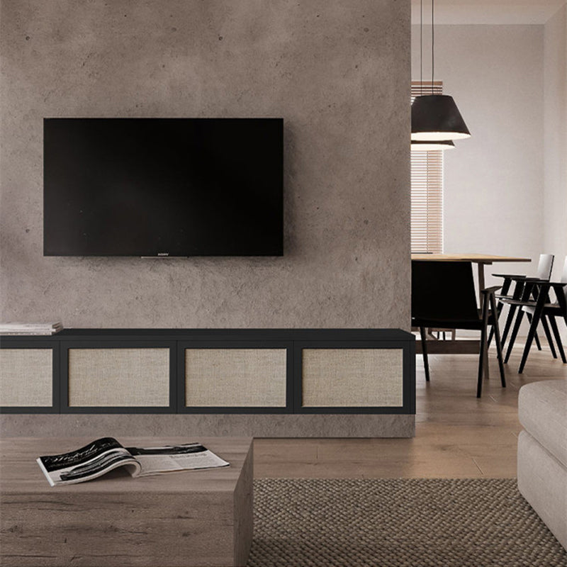 Scandinavian Wood TV Stand Console Wall-mounted TV Media Stand for Living Room Clearhalo 'furn' 'furn_tv_stands_entertainment_centers' 'Furniture' 'Living Room Furniture' 'TV Stands & Entertainment Centers' 'TV Stands & Media Storage Furniture' 'tv_stands_entertainment_centers' 6598113