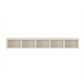 Scandinavian Wood TV Stand Console Wall-mounted TV Media Stand for Living Room 88.6"L x 13.8"W x 11.8"H Beige Clearhalo 'furn' 'furn_tv_stands_entertainment_centers' 'Furniture' 'Living Room Furniture' 'TV Stands & Entertainment Centers' 'TV Stands & Media Storage Furniture' 'tv_stands_entertainment_centers' 6598114