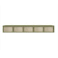 Scandinavian Wood TV Stand Console Wall-mounted TV Media Stand for Living Room 88.6"L x 13.8"W x 11.8"H Green Clearhalo 'furn' 'furn_tv_stands_entertainment_centers' 'Furniture' 'Living Room Furniture' 'TV Stands & Entertainment Centers' 'TV Stands & Media Storage Furniture' 'tv_stands_entertainment_centers' 6598125