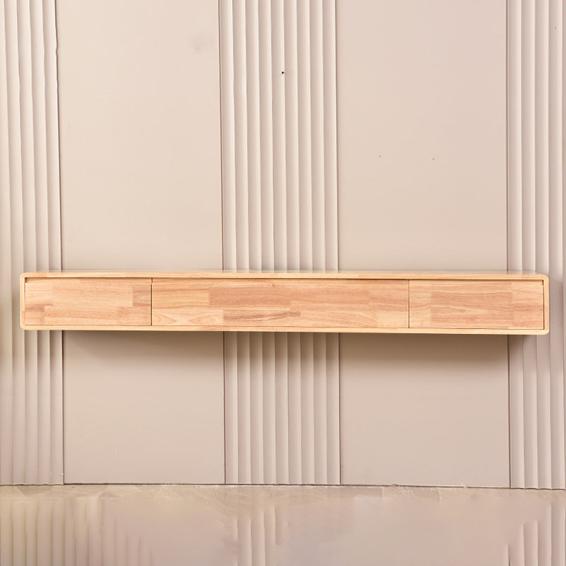 Scandinavian Wood TV Console Wall-mounted TV Media Stand with Storage for Living Room Wood Clearhalo 'furn' 'furn_tv_stands_entertainment_centers' 'Furniture' 'Living Room Furniture' 'TV Stands & Entertainment Centers' 'TV Stands & Media Storage Furniture' 'tv_stands_entertainment_centers' 6598193