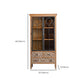 Traditional Display Stand Solid Wood Hutch Cabinet with Doors for Dining Room Clearhalo 'Display & China Cabinets' 'display_china_cabinets' 'furn' 'furn_display_china_cabinets' 'Furniture' 'Kitchen & Dining Furniture' 6598341