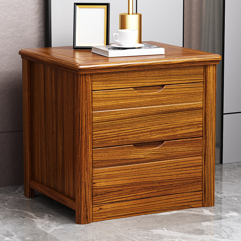 Modern Accent Table Nightstand Solid Wood Nightstand for Bedroom Square 1 Piece Clearhalo 'Bedroom Furniture' 'furn' 'furn_night_stand' 'Furniture' 'night_stand' 'Nightstands' 6598415