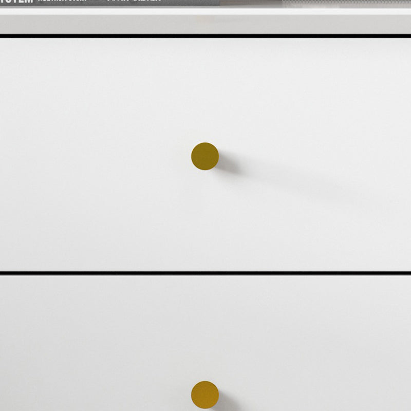 フェイクウッドベッドナイトスタンドドロワー付きコンテンポラリーベッドサイドキャビネット