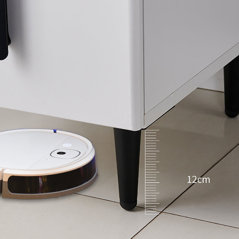 Steinakzentisch Nachttisch zeitgenössischer Nachttisch mit 2 Schubladen