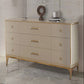 15.6-inch Width Storage Chest Contemporary Dresser with 9 Drawers 63"L x 16"W x 35"H Clearhalo 'Bedroom Furniture' 'Dressers & Chests' 'dressers_chests' 'furn' 'furn_dressers_chests' 'Furniture' 6598685