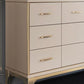 15.6-inch Width Storage Chest Contemporary Dresser with 9 Drawers Clearhalo 'Bedroom Furniture' 'Dressers & Chests' 'dressers_chests' 'furn' 'furn_dressers_chests' 'Furniture' 6598688
