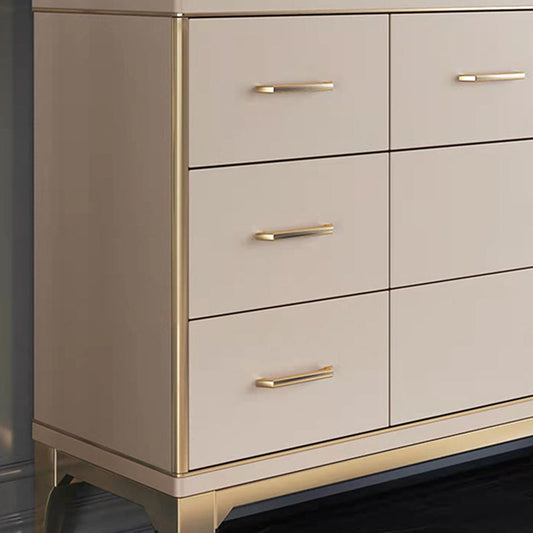 15.6-inch Width Storage Chest Contemporary Dresser with 9 Drawers