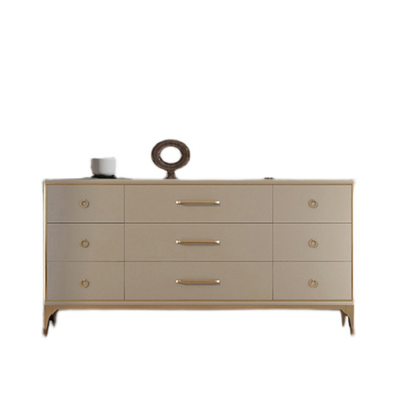 15.6-inch Width Storage Chest Contemporary Dresser with 9 Drawers Clearhalo 'Bedroom Furniture' 'Dressers & Chests' 'dressers_chests' 'furn' 'furn_dressers_chests' 'Furniture' 6598689