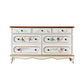 Cassettiera moderna in legno realizzata con cassettiera con 3/4/5 cassetti