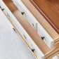 Cassettiera moderna in legno realizzata con cassettiera con 3/4/5 cassetti