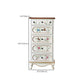 Cassettiera moderna in legno realizzata con cassettiera con 3/4/5 cassetti