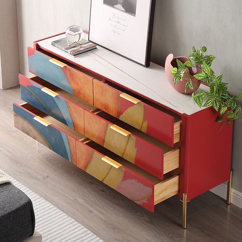 15.6-inch Width Modern Storage Chest Dresser Stone Storage Chest Clearhalo 'Bedroom Furniture' 'Dressers & Chests' 'dressers_chests' 'furn' 'furn_dressers_chests' 'Furniture' 6598739