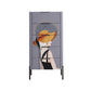 15.6-inch Width Modern Storage Chest Dresser Stone Storage Chest 21"L x 16"W x 33"H Grey Clearhalo 'Bedroom Furniture' 'Dressers & Chests' 'dressers_chests' 'furn' 'furn_dressers_chests' 'Furniture' 6598752