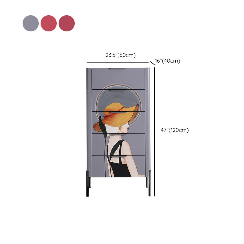 15.6-inch Width Modern Storage Chest Dresser Stone Storage Chest Clearhalo 'Bedroom Furniture' 'Dressers & Chests' 'dressers_chests' 'furn' 'furn_dressers_chests' 'Furniture' 6598764