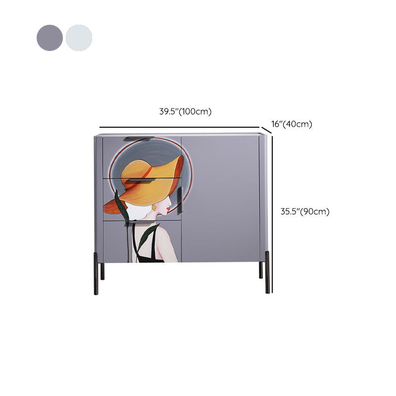 15.6-inch Width Modern Storage Chest Dresser Stone Storage Chest Clearhalo 'Bedroom Furniture' 'Dressers & Chests' 'dressers_chests' 'furn' 'furn_dressers_chests' 'Furniture' 6598766