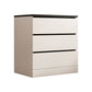 15.99-inch W Manufactured Wood Storage Chest Contemporary Dresser 24"L x 16"W x 27"H White-Black 3 Clearhalo 'Bedroom Furniture' 'Dressers & Chests' 'dressers_chests' 'furn' 'furn_dressers_chests' 'Furniture' 6598800