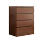 15.99-inch W Manufactured Wood Storage Chest Contemporary Dresser 24"L x 16"W x 35"H Nut-Brown 4 Clearhalo 'Bedroom Furniture' 'Dressers & Chests' 'dressers_chests' 'furn' 'furn_dressers_chests' 'Furniture' 6598805