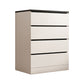 15.99-inch W Manufactured Wood Storage Chest Contemporary Dresser 24"L x 16"W x 35"H White-Black 4 Clearhalo 'Bedroom Furniture' 'Dressers & Chests' 'dressers_chests' 'furn' 'furn_dressers_chests' 'Furniture' 6598810
