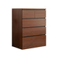 15.99-inch W Manufactured Wood Storage Chest Contemporary Dresser 24"L x 16"W x 35"H Nut-Brown 5 Clearhalo 'Bedroom Furniture' 'Dressers & Chests' 'dressers_chests' 'furn' 'furn_dressers_chests' 'Furniture' 6598813