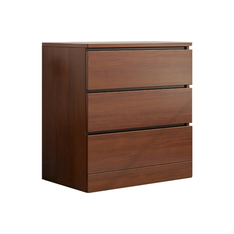 15.99-inch W Manufactured Wood Storage Chest Contemporary Dresser 24"L x 16"W x 27"H Nut-Brown 3 Clearhalo 'Bedroom Furniture' 'Dressers & Chests' 'dressers_chests' 'furn' 'furn_dressers_chests' 'Furniture' 6598817