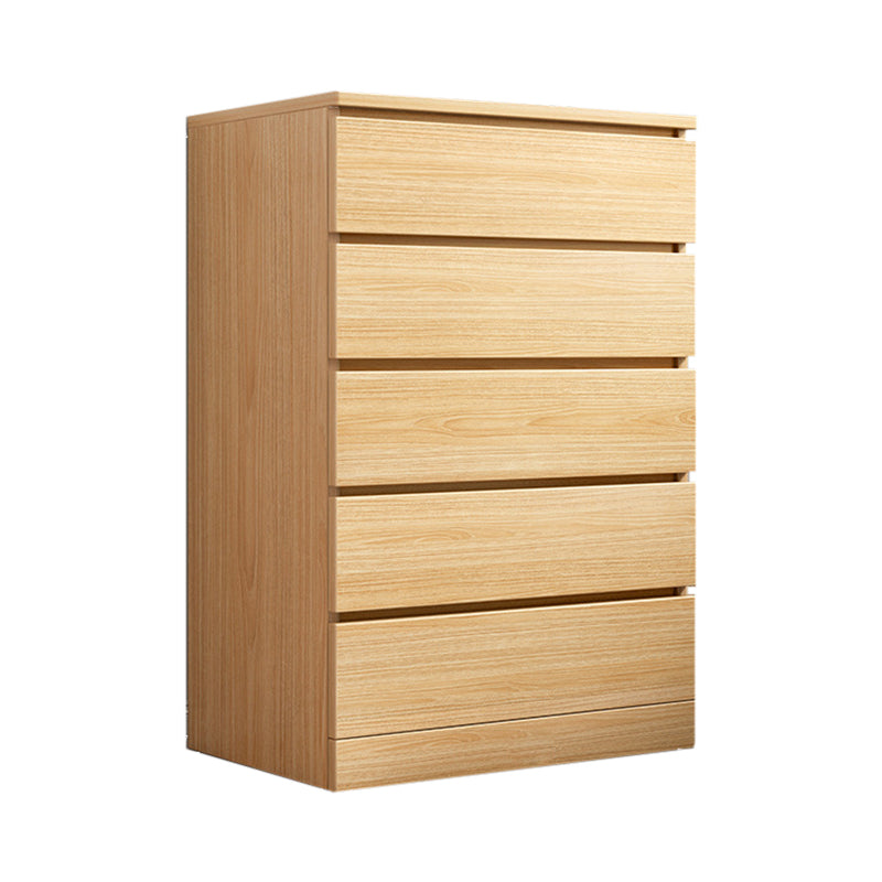 15.99-inch W Manufactured Wood Storage Chest Contemporary Dresser 24"L x 16"W x 43"H Natural 5 Clearhalo 'Bedroom Furniture' 'Dressers & Chests' 'dressers_chests' 'furn' 'furn_dressers_chests' 'Furniture' 6598819