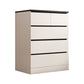 15.99-inch W Manufactured Wood Storage Chest Contemporary Dresser 24"L x 16"W x 35"H White-Black 5 Clearhalo 'Bedroom Furniture' 'Dressers & Chests' 'dressers_chests' 'furn' 'furn_dressers_chests' 'Furniture' 6598822