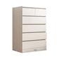 15.99-inch W Manufactured Wood Storage Chest Contemporary Dresser 24"L x 16"W x 43"H White 6 Clearhalo 'Bedroom Furniture' 'Dressers & Chests' 'dressers_chests' 'furn' 'furn_dressers_chests' 'Furniture' 6598824