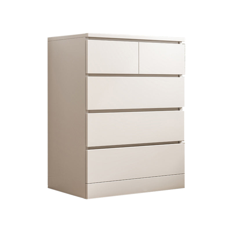 15.99-inch W Manufactured Wood Storage Chest Contemporary Dresser 24"L x 16"W x 35"H White 5 Clearhalo 'Bedroom Furniture' 'Dressers & Chests' 'dressers_chests' 'furn' 'furn_dressers_chests' 'Furniture' 6598825
