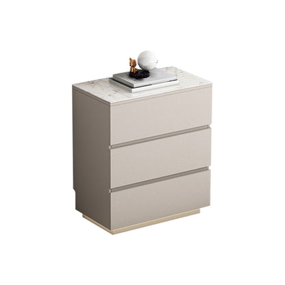 13.65-inch Width Stone Storage Chest Dresser Contemporary Dresser 24"L x 14"W x 27.5"H Grey Clearhalo 'Bedroom Furniture' 'Dressers & Chests' 'dressers_chests' 'furn' 'furn_dressers_chests' 'Furniture' 6598832
