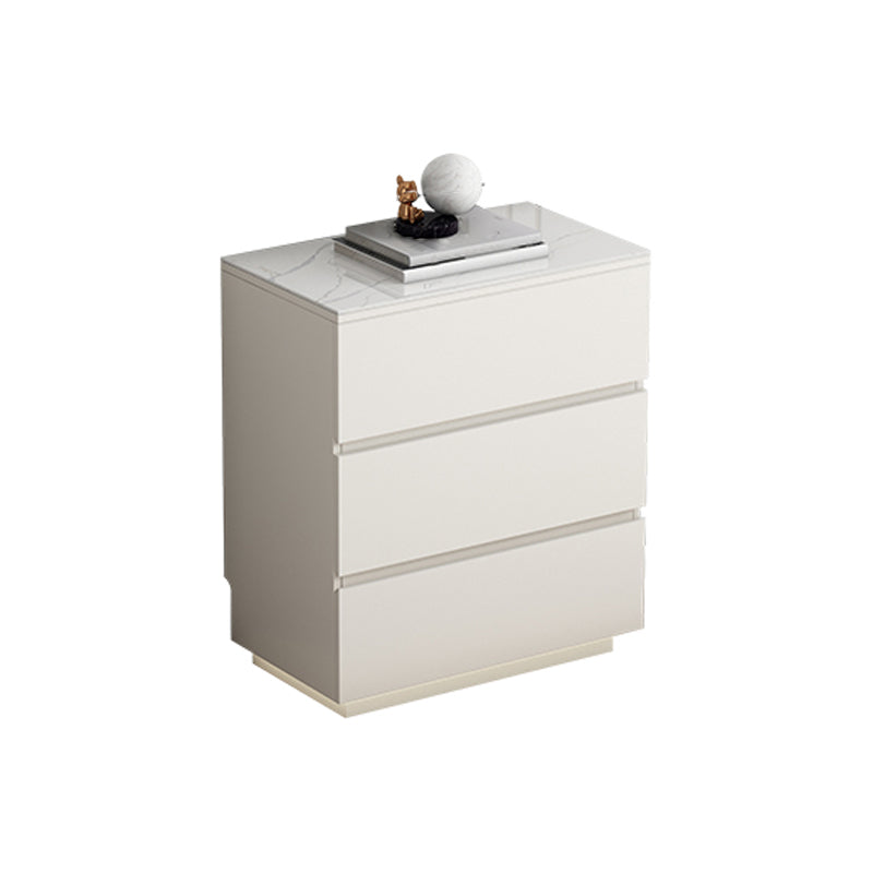 13.65-inch Width Stone Storage Chest Dresser Contemporary Dresser 24"L x 14"W x 27.5"H White Clearhalo 'Bedroom Furniture' 'Dressers & Chests' 'dressers_chests' 'furn' 'furn_dressers_chests' 'Furniture' 6598834