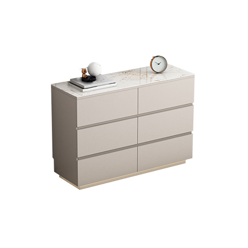 13.65-inch Width Stone Storage Chest Dresser Contemporary Dresser Grey Clearhalo 'Bedroom Furniture' 'Dressers & Chests' 'dressers_chests' 'furn' 'furn_dressers_chests' 'Furniture' 6598835