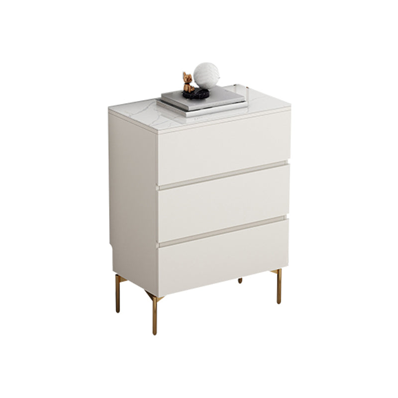 13.65-inch Width Stone Storage Chest Dresser Contemporary Dresser 24"L x 14"W x 32"H White Clearhalo 'Bedroom Furniture' 'Dressers & Chests' 'dressers_chests' 'furn' 'furn_dressers_chests' 'Furniture' 6598845