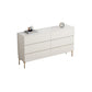 13.65-inch Width Stone Storage Chest Dresser Contemporary Dresser 59"L x 14"W x 32"H White Clearhalo 'Bedroom Furniture' 'Dressers & Chests' 'dressers_chests' 'furn' 'furn_dressers_chests' 'Furniture' 6598851