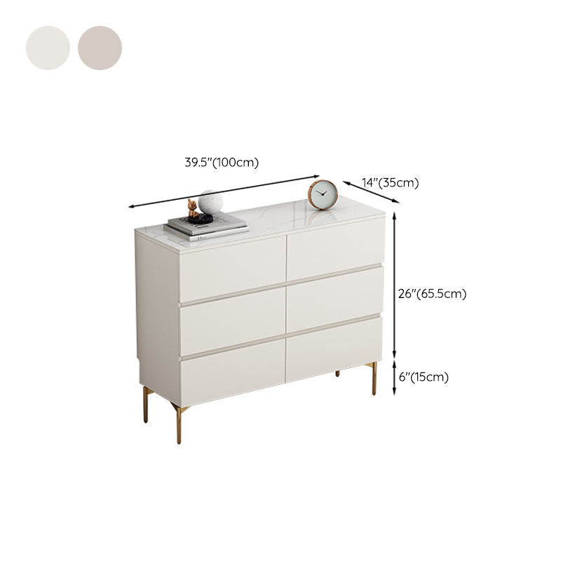 13.65-inch Width Stone Storage Chest Dresser Contemporary Dresser Clearhalo 'Bedroom Furniture' 'Dressers & Chests' 'dressers_chests' 'furn' 'furn_dressers_chests' 'Furniture' 6598859