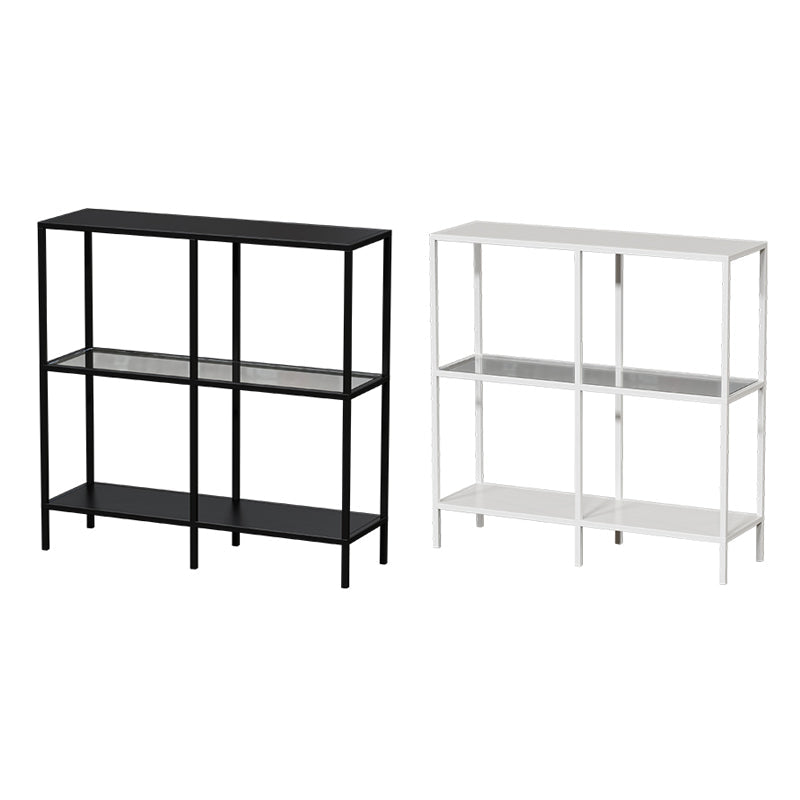 Contemporary Rectangle Console Accent Table Antique Finish Console Sofa Table in Metal Clearhalo 'Console Tables' 'console_tables' 'Entry & Mudroom Furniture' 'furn' 'furn_console_tables' 'Furniture' 6598937